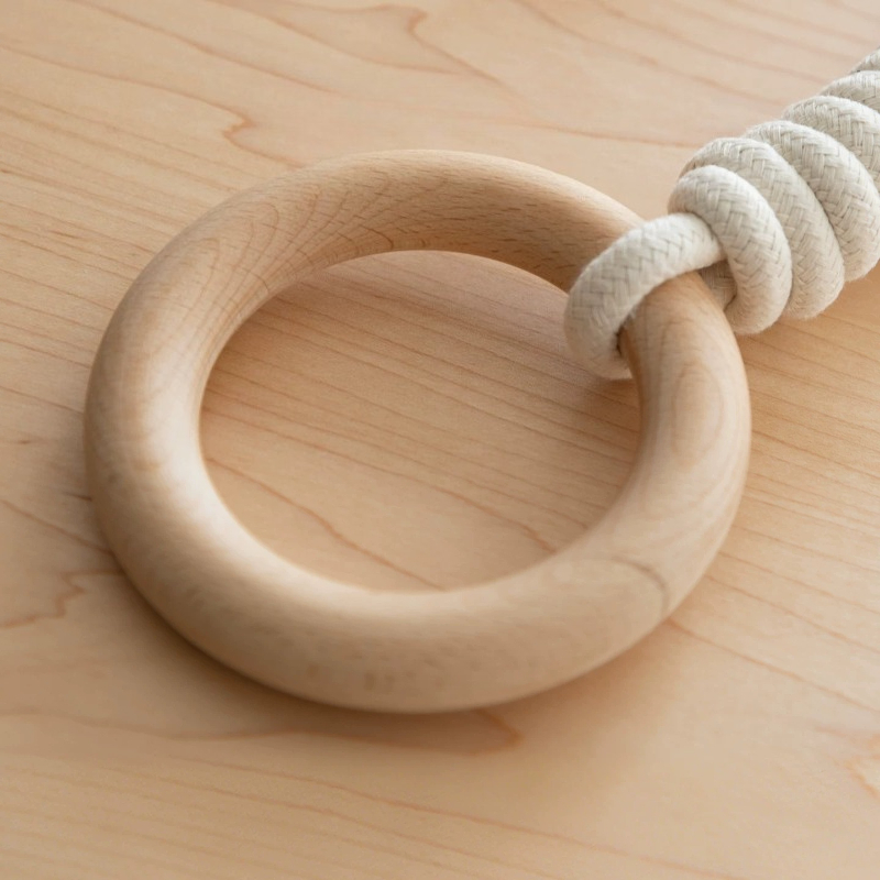 Gymnastic Ring Wood - Подвесные кольца для кровати, аксессуары из
