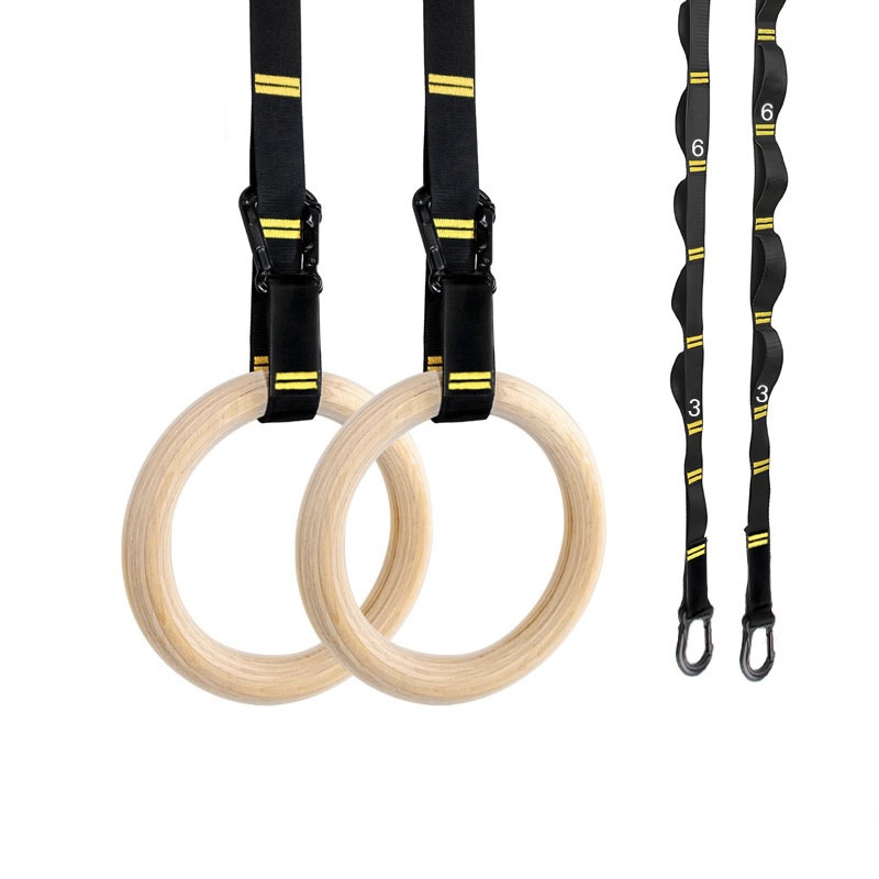 Gymnastic Ring Wood - Гимнастические кольца 28 мм и 32