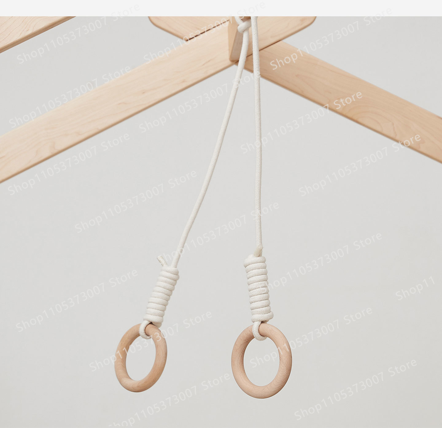 Подвесные кольца для кровати,  – обзор и цена Gymnastic Ring Wood