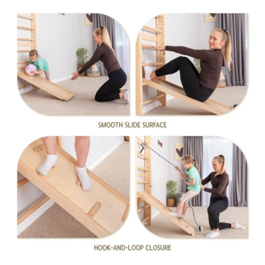 Шведская стенка для домашнего  – обзор и цена Gymnastic Ring Wood