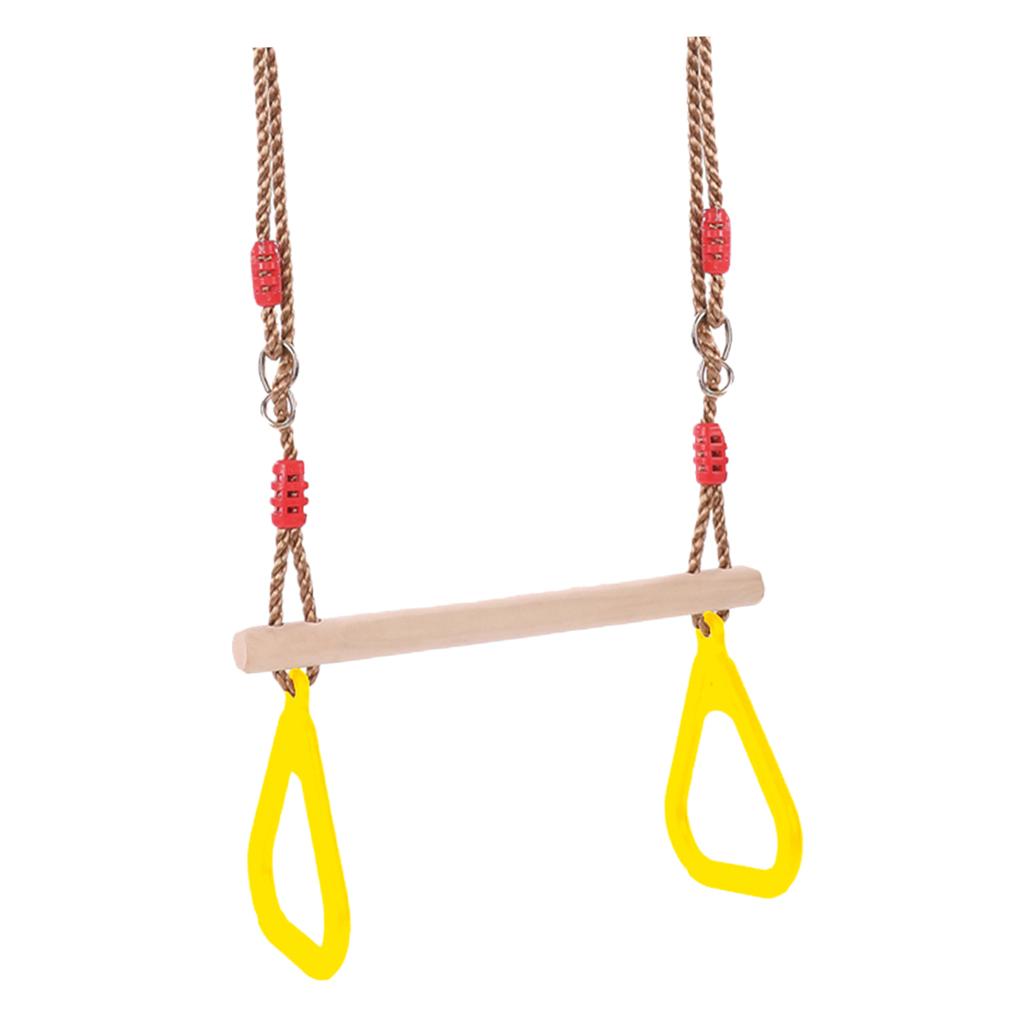 Детские качели для дома и улиц – обзор и цена Gymnastic Ring Wood