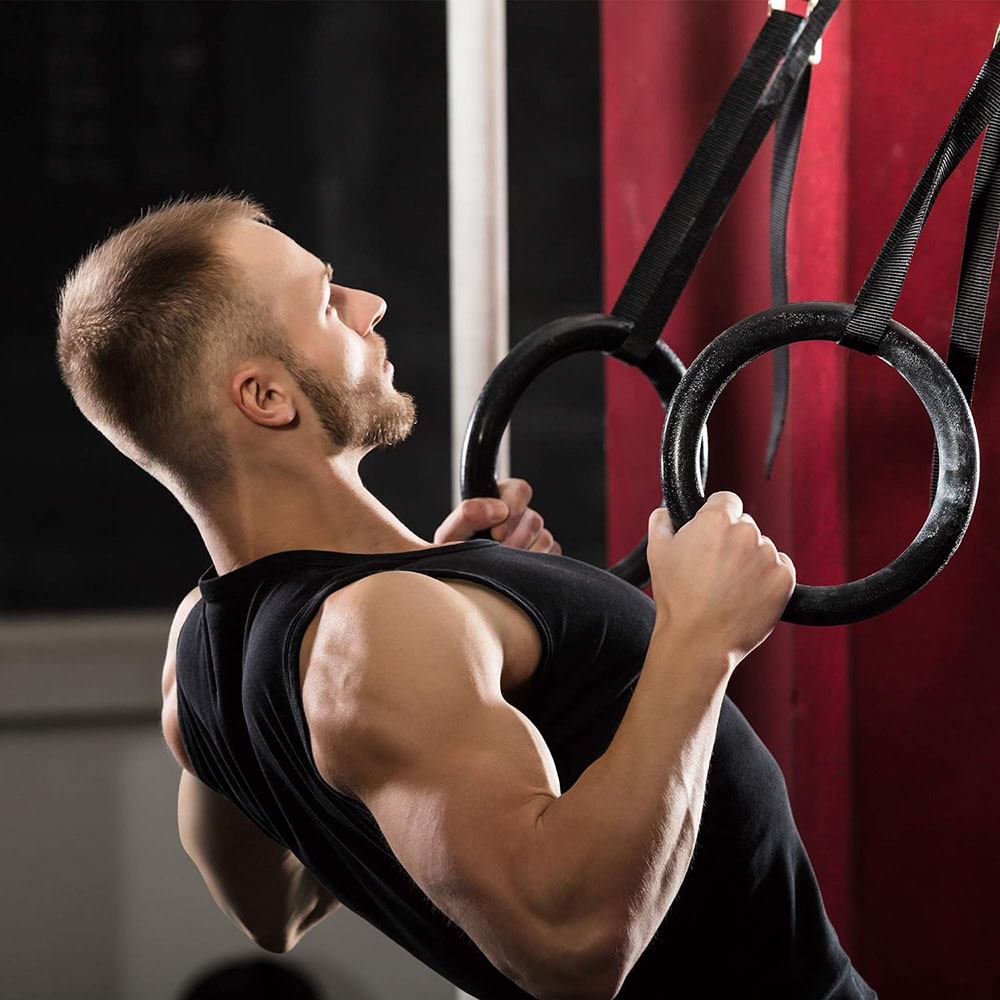 Гимнастические кольца для фитн – обзор и цена Gymnastic Ring Wood